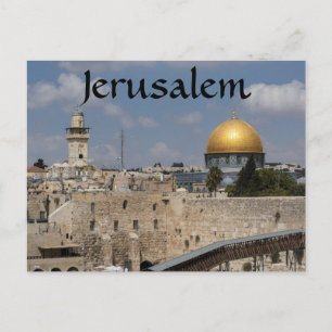 Jeruzalem Tempelberg Israël Briefkaart