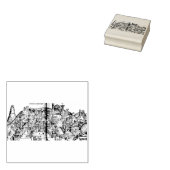 Jeruzalem tijdens het bewind van Salomo Rubberstempel (Gestempeld)