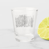 Jeruzalem tijdens het bewind van Salomo Shot Glas (Achterkant)