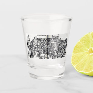 Jeruzalem tijdens het bewind van Salomo Shot Glas