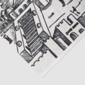 Jeruzalem tijdens het bewind van Salomo Tissuepapier (Detail)