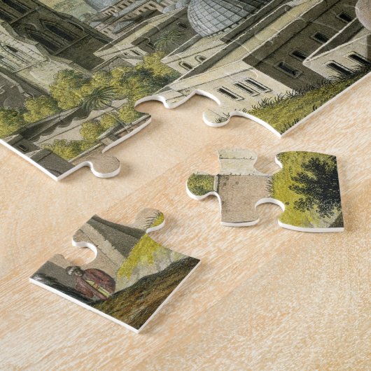 Jeruzalem uit het westen, pub. door William Watts, Legpuzzel (Zijkant)