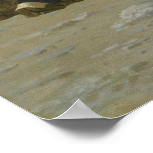 Jeruzalem van de berg Olijven | 1880 Poster (Hoek)