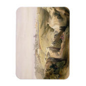 Jeruzalem van de berg Olijven, 8 april 1839 Magneet (Verticaal)