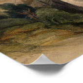 Jeruzalem van de berg Olijven, 8 april 1839 Poster (Hoek)