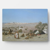 Jeruzalem vanaf de Olijfberg | 1880 Fotoplaat (voorkant)