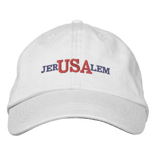 Jeruzalem Verenigde Staten Geborduurde Pet