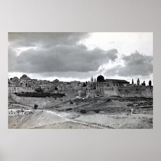 Jeruzalem - vóór 1940 poster (Voorkant)