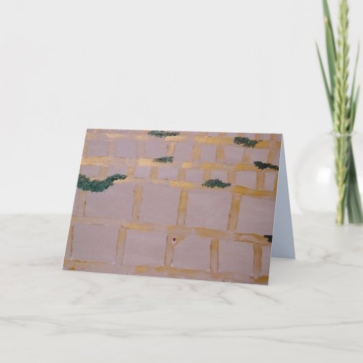 Jeruzalem Westerne Muur יִשְׂרָאֵל mazel tov kaart (Voorkant)