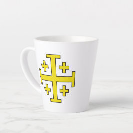 Jeruzalemkruis Latte Mok