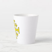 Jeruzalemkruis Latte Mok (Voorkant)