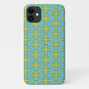 Jeruzalemkruis Vijfvoudig kruis van Christus Case-Mate iPhone Case