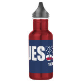 Jes USA vlag 1776-2026 Waterfles (Links)