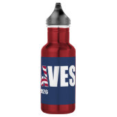 Jes USA vlag 1776-2026 Waterfles (Rechts)