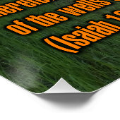 Jesaja 12:1-3 WEBU Perfect Poster (Hoek)