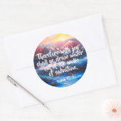 Jesaja 12:3 | Christelijke Schrift Stickers (Envelop)