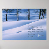 Jesaja 1:18 Inspirerend Poster (Voorkant)