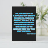 Jesaja 40:24 KJV Bijbel Schrift Groet Kaart (Staand voorkant)