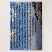 Jesaja 40:28-31 Troostend Bijbelvers Legpuzzel (Verticaal)