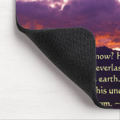 Jesaja 40:28 Sierra Sunset Mousepad Muismat (Hoek)