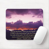Jesaja 40:28 Sierra Sunset Mousepad Muismat (Met muis)