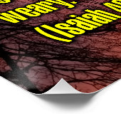 Jesaja 40:30-31 WEBU Perfect Poster (Hoek)