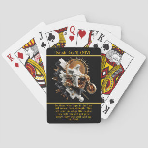 Jesaja 40:31 Goddelijke kracht ontketend Pokerkaarten