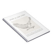 Jesaja 40:31 Hoop in de Heer Notitieboek (Rechterzijde)