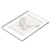 Jesaja 40:31 Hoop in de Heer Notitieboek (Linkerzijde)