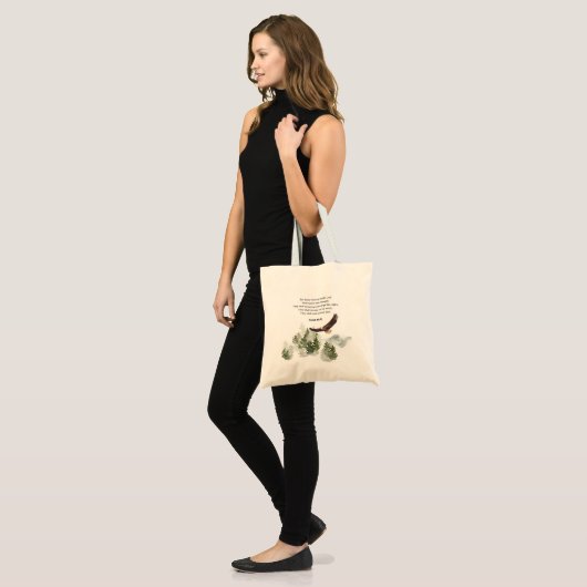 Jesaja 40:31 Mount up met vleugels zoals adelaars Tote Bag (Voorkant (model))