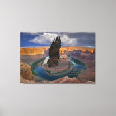 Jesaja 40:31 Schrift vleugels als adelaars afdrukk Canvas Afdruk (Voorkant)