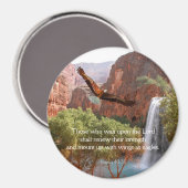 Jesaja 40:31 Schriftmagneet - Vleugels als adelaar Magneet (Voorkant / Achterkant)