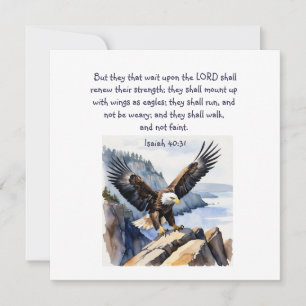 Jesaja 40:31 Zij die op de Heer wachten