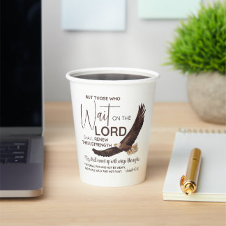 Jesaja 40:31 Zij die wachten op de Schrift van de  Papieren Bekers