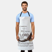 Jesaja 40:31 Zij die wachten op de Schrift van de Schort (Gedragen)