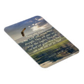 Jesaja 40:31 Zweven op vleugels als adelaars magne Magneet (Rechterzijde)