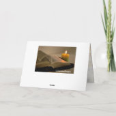 Jesaja 40:3-5 Bereid de weg van de Heer, Bijbel Kaart (Achterkant)