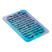 Jesaja 41:10; 13 Bijbeltekst magneet (Rechterzijde)