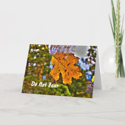 Jesaja 41:10 Aanmoediging Kaart (Voorkant)