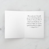 Jesaja 41:10 Aanmoediging Kaart (Binnen)