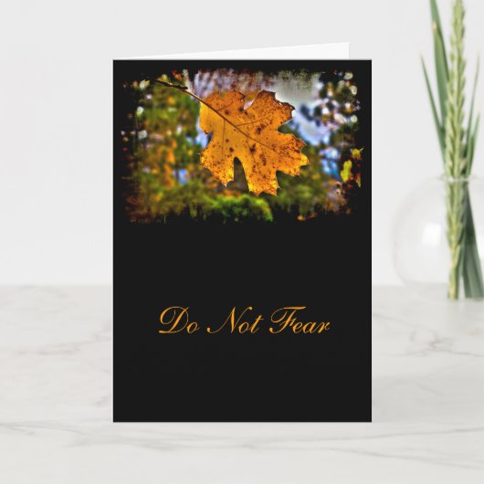 Jesaja 41:10 Aanmoediging Kaart (Voorkant)