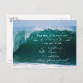 Jesaja 41 10 Bijbelvers Briefkaarten (Voorkant / Achterkant)