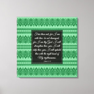 Jesaja 41:10 canvas afdruk