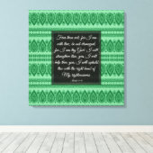 Jesaja 41:10  canvas afdruk (Insitu (Houten vloer))