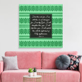 Jesaja 41:10  canvas afdruk (Insitu (Woonkamer))