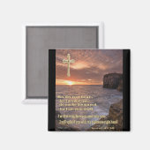 Jesaja 41: 10 Christelijke geschenken Magneet (Voorkant / Achterkant)