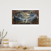 Jesaja 41:10 Moed Canvas Poster | Vrees Niet Kunst (Keuken)