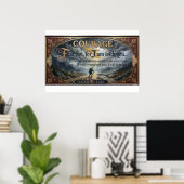 Jesaja 41:10 Moed Canvas Poster | Vrees Niet Kunst (Thuiskantoor)