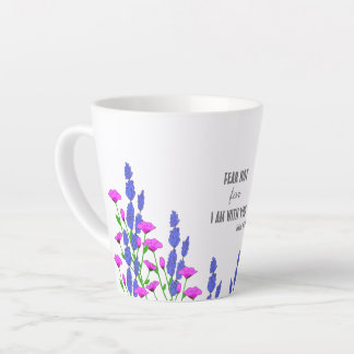 Jesaja 41:10 Religieus Christelijk Bloemendicht Latte Mok