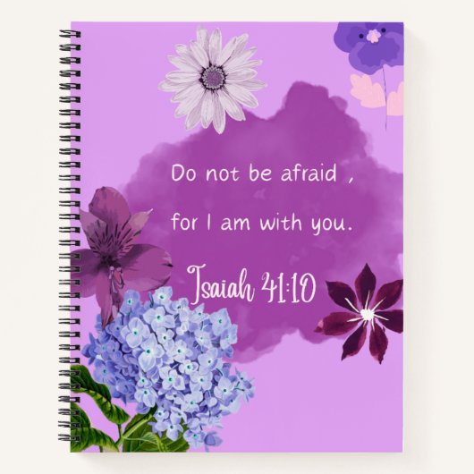 Jesaja 41:10 Spiraal Notitieboek | Jehova's getuig (Voorkant)